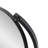 Hatch Matte Black Round  Tabletop Mirror on Metal Tripod