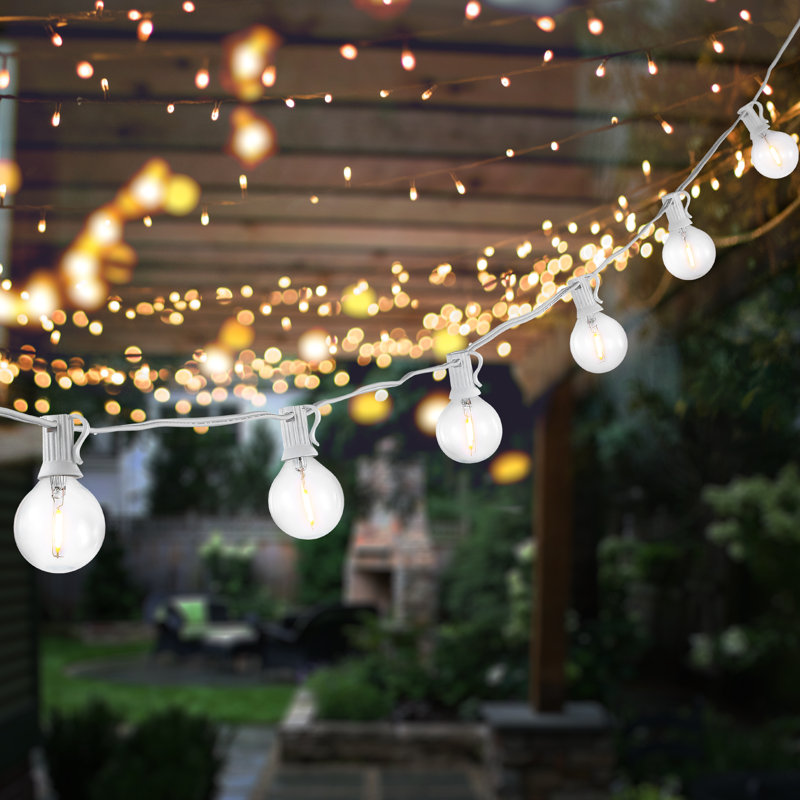 Aubreeann Outdoor 10 - Bulb 120'' Plug-in String Light