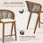 Kmyah Upholstered Counter Stool