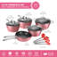 Batterie de cuisine antiadhésive en aluminium 14 pièces Kutime-64979298