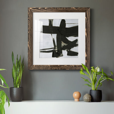 Ode An Kline III - reproduction encadrée de qualité supérieure - prête à être accrochée
