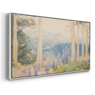 Série paysage - CLXVI - Toile tendue avec châssis, prête à accrocher