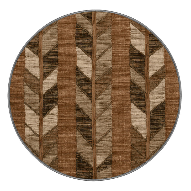  Tapis lavable lavable pois pois Earthnut, Rond 3 pi