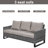 Nazime Wicker 7 - Person Patio Conversation Set with Cushions-794088408