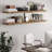Cezka Solid Paulownia Wood Floating Shelf