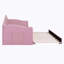 Lit de jour simple tapissier avec couchette, canapé-lit en velours avec ports USB, aucun sommier nécessaire, rose (ancien SKU HL000067AAH)