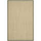 Auckland Jute/Sisal Beige/Green Area Rug