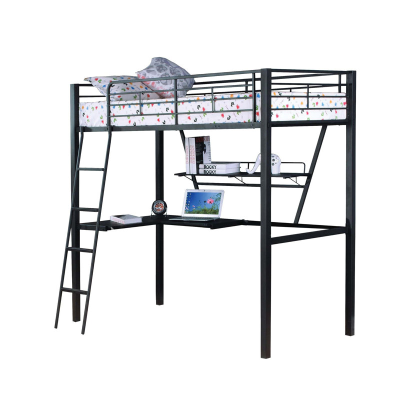 Senon Loft Bed W/Desk