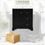 Meuble-lavabo de 30 po avec lavabo en céramique - Design compact pour petits espaces 3 tiroirs
