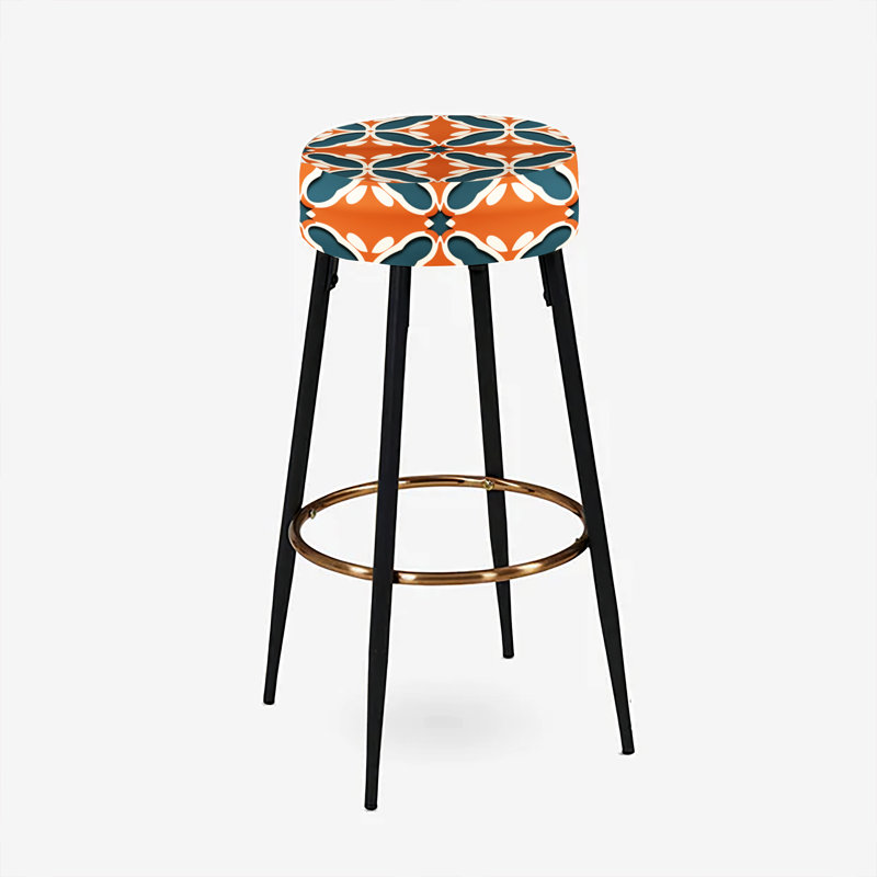 Ensemble de 2 tabourets de bar Terra Cotta