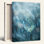 «Blue Grass», reproduction d'art sur toile, ensemble de 1