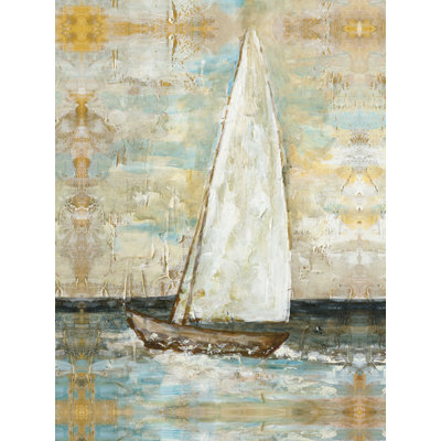 " Plastered Sailboat "