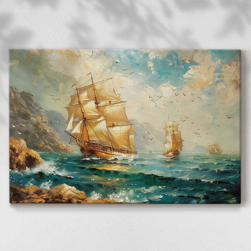 Série Nautical-CCV III - Cavas enveloppés de galerie, 40 x 60