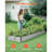 Metal Raised Garden Bed, 12 x 4 x 1 ft Outdoor Galvalume Planter Garden Box, Open Bottom Design, Large Planter Raised Bed for Growing Vegetables, Flowers, and Succulents, Galvanized Color