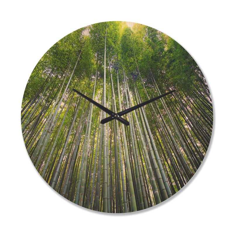 Horloge murale Bamboo Forest of Kyoto, Très grand