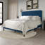 Lit tapissier en velours -782581435-782581434