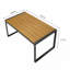 Table basse d'extérieur