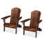 Chaise Adirondack pliante peu encombrante - parfaite pour la terrasse, le porche, la terrasse et le jardin