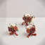 4 bouquets de petites demoiselles d'honneur en forme de petites fleurs pré-faites à la main avec 4 bouquets de demoiselle d'honneur-650171647