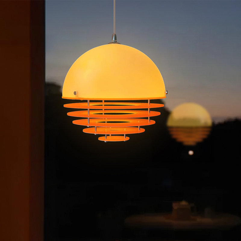 Sunset Glass Restaurant Pendant Light Hanging Light