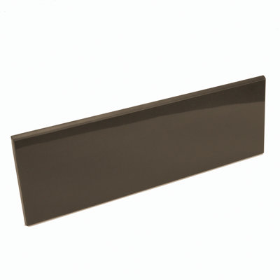 True Story Polished 12" x 4" Porcelain Throughbody Bullnose Tile Trim