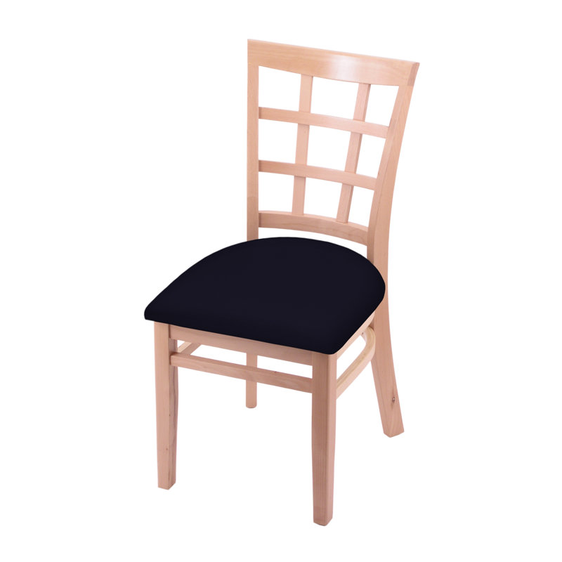 Hampton 18'' H Upholstered Beech Side Chair, Natural, Canter Twilight