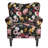   Modern Accent Chair 30.3" Wide High Back Polyester Upholstered Armchair-557213681