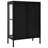 Sideboard Black Powder-coated steel Medium Adjustable Feet-1140442593-1116565214