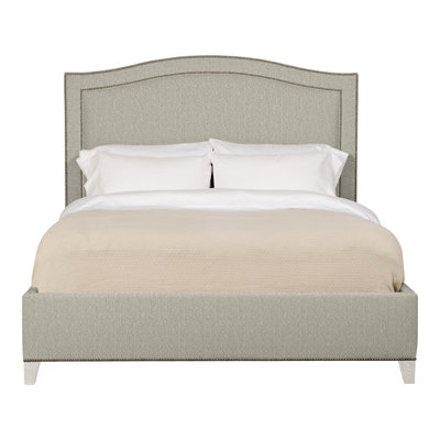 Caroline/Casey Queen Upholstered Low Profile Panel Bed