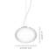 Lucciola Suspension P White Matt Satin Nickel E26 Ul