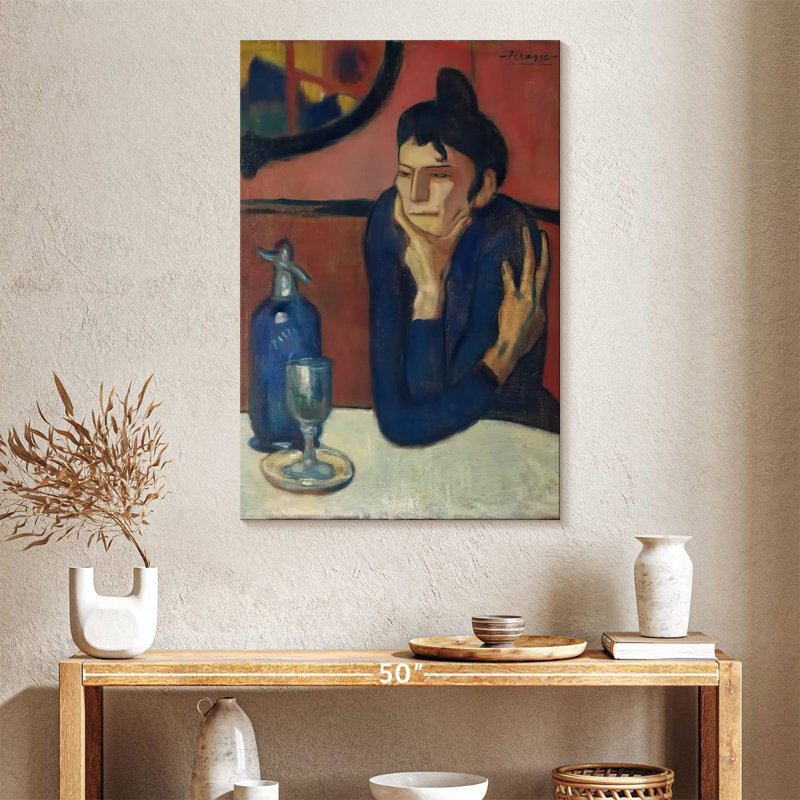 Leisha The Absinthe Drinker, 24" H x 16" W