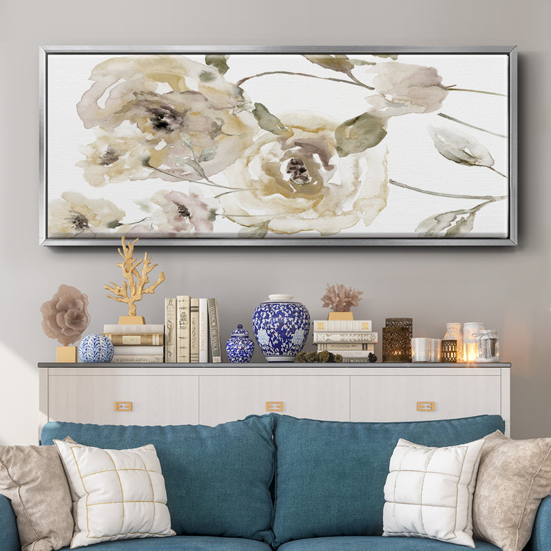 Translucent- Framed Canvas, 24" H x 60" W
