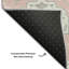 Tapis damassé de qualité supérieure lavable à la machine AMF1026-103319461