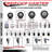 4 Inch_ Polyurethane 10MM Threaded Stem Caster Set 2 Brakes SCC
