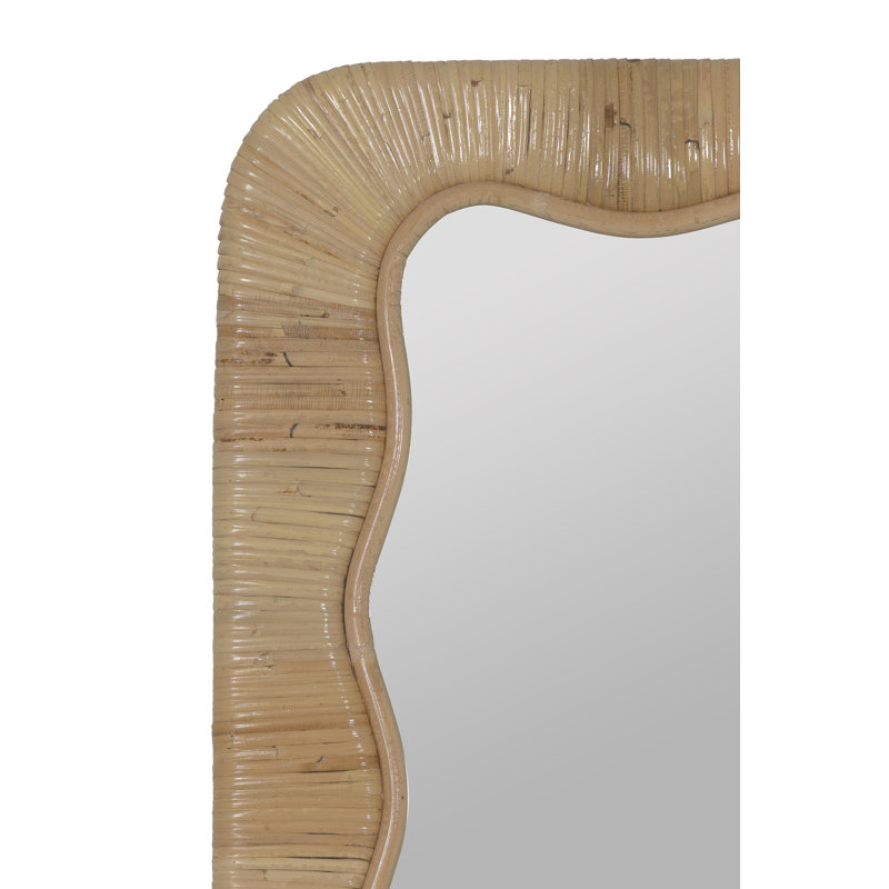 Rectangle Rattan Wall Mirror