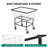 Metal Laundry Cart with Wheels-91884187