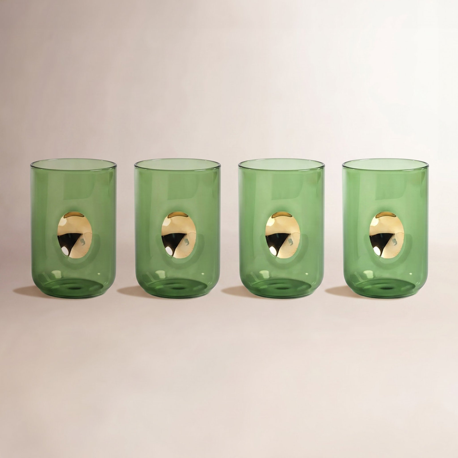 Eastpoint Drinking Glass, Cactus Green