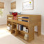 Lit mezzanine simple en bois massif Decimus-818225339
