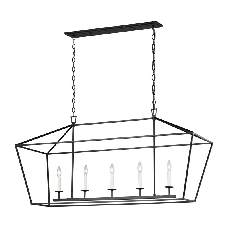 Dianna 5 - Light Chandelier, Midnight Black