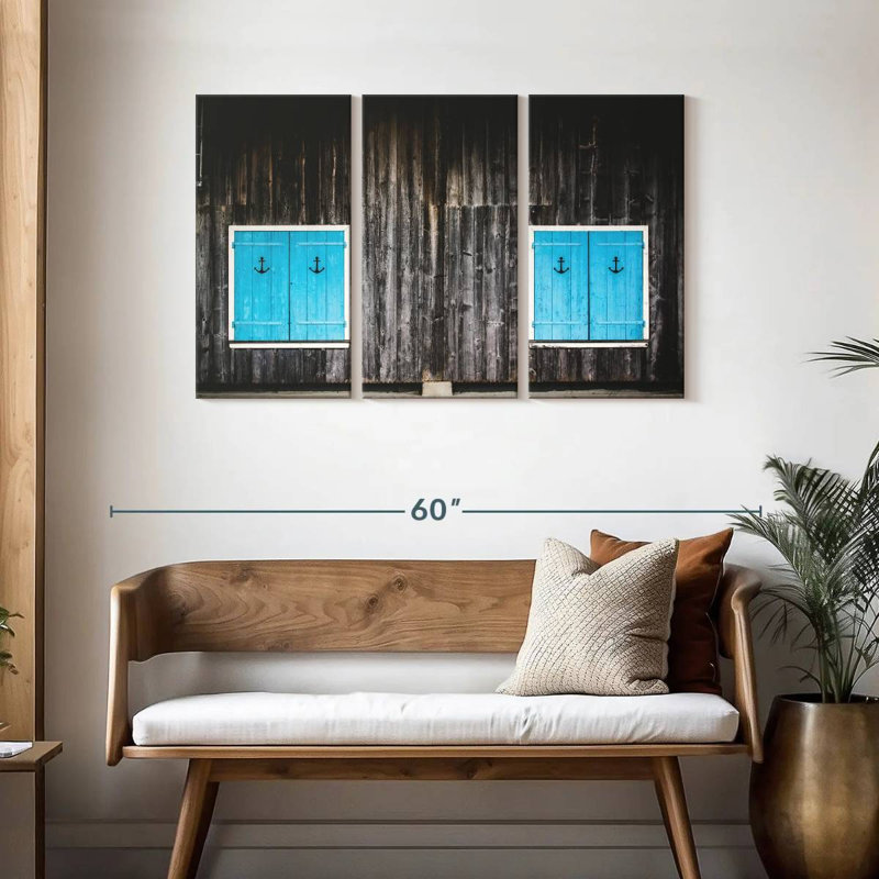 Lilie Nautical Windows, 28" H x 45" W