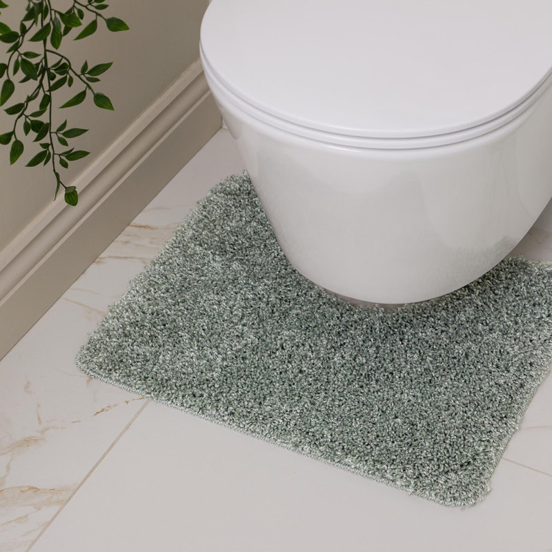 Buddy Bath Fleck Pedestal mat, Green