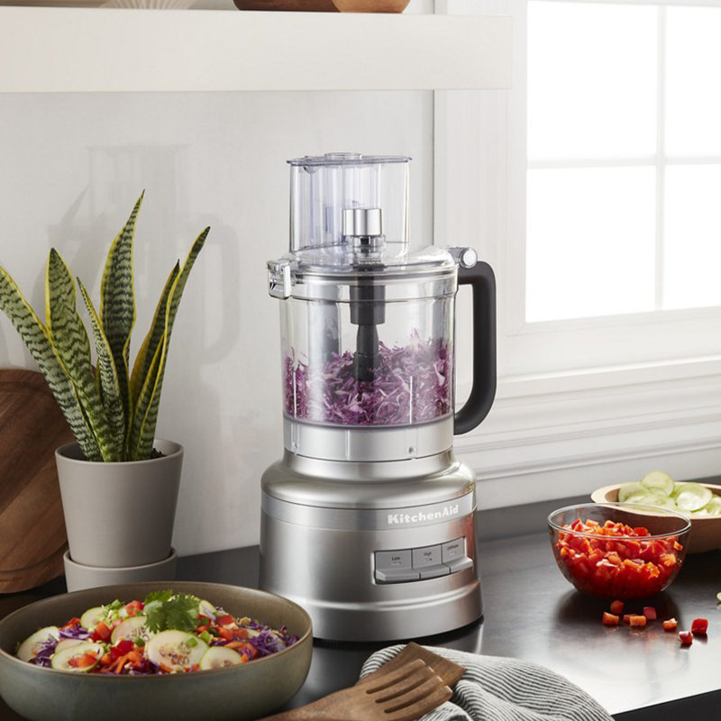 Robot culinaire 13 tasses avec contour KitchenAid de KitchenAid, Contour argenté