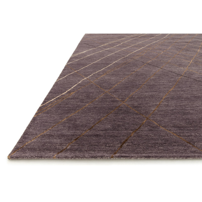 Hermitage Hand Knotted Abstract Indoor Rug, Rectangle 2' x 3'