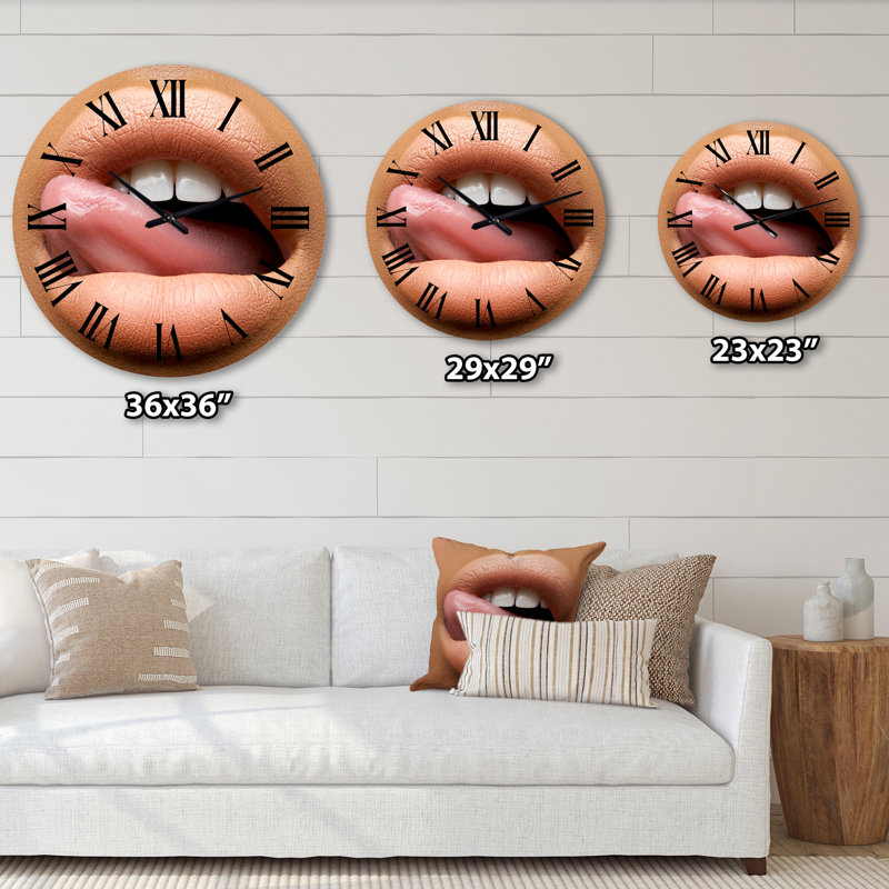 Magnifique horloge murale moderne, Surdimensionné