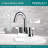 Precept Two Handle Centerset Bathroom Faucet with Drain Assembly-35980967