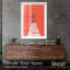Affiches de Formule 1 «Red Icon Shadowbox» par Notoriart, cadre blanc, 31 x 46-1270845553-1270845552