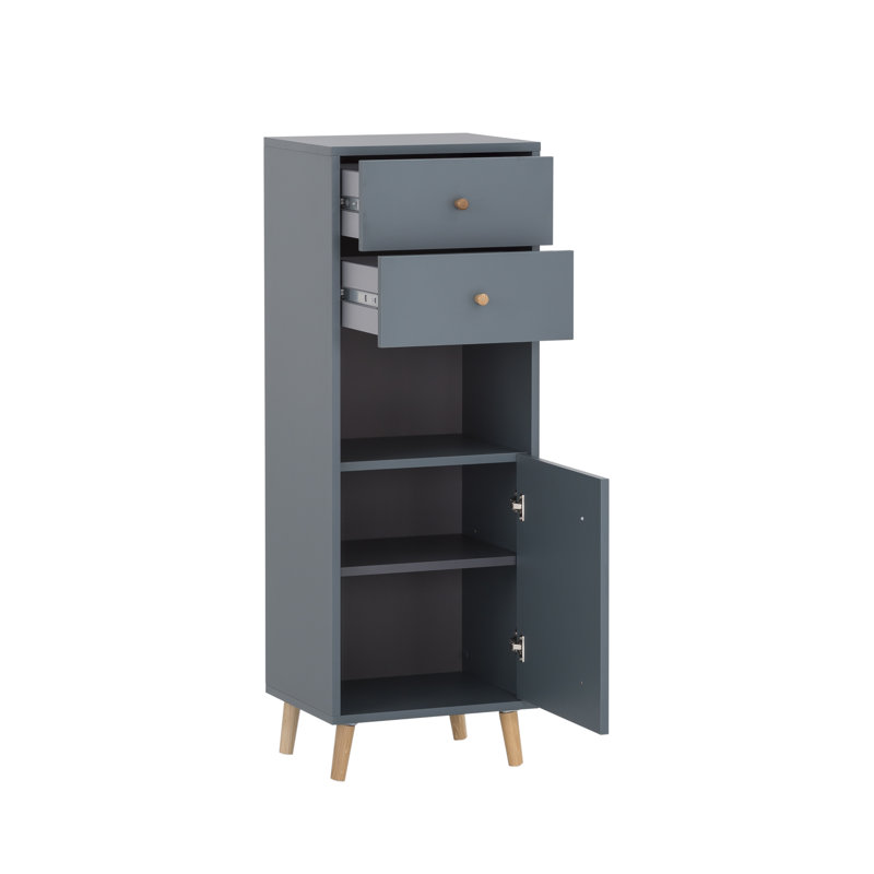 40 x 113 cm Trenton Freestanding Bathroom Cabinet, Fjord