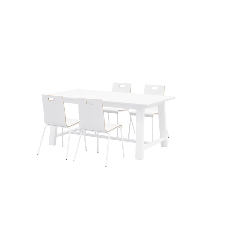 Midtown- Jive Set 36" L Rectangular Breakroom Table and Chair Set