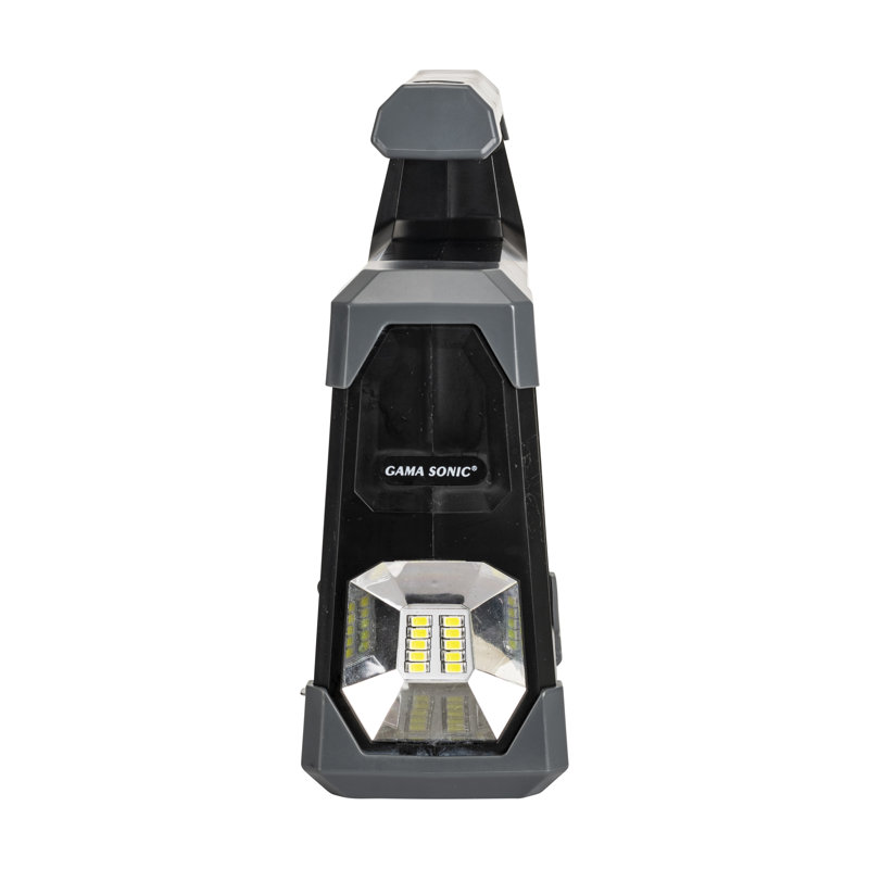 Solar Emergency Flashlight and Camping Lantern with USB Charging Port 