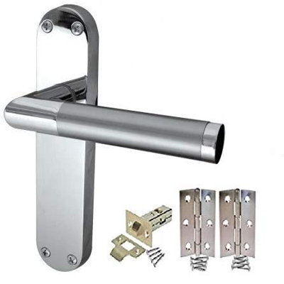 Mitred Door Handle On Backplate
